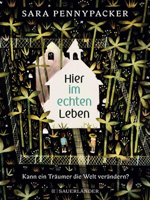 cover image of Hier im echten Leben